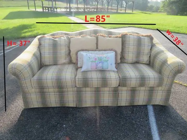 High End Like New Condition Sherrill Sofa / Couch Free Delivery