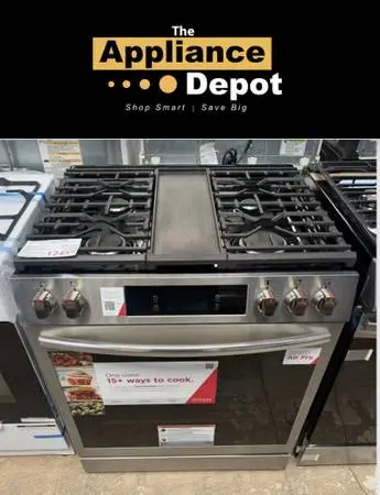 New Frigidaire Gas Slide-in Range #50