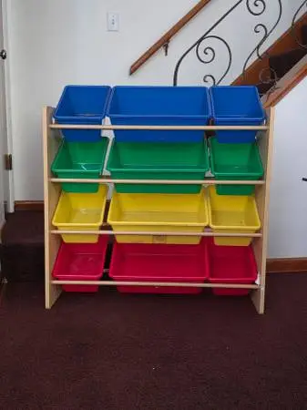 Toy Bin Organizer