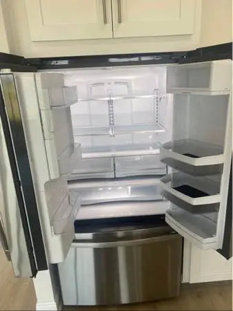 36 inch stainless steel fridge