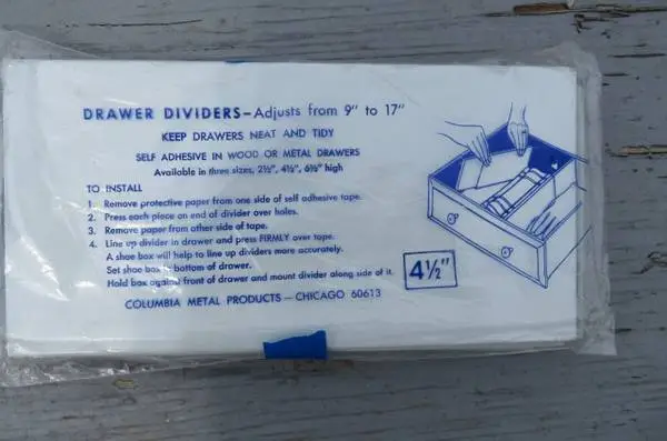 -3- DRAWER DIVIDERS - BRAND NEW