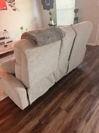 Love seat and couch