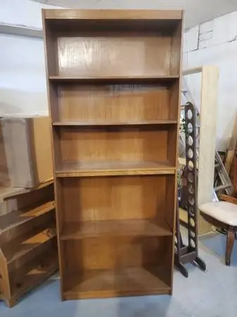 Tall bookshelf