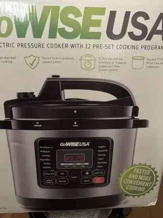 GO WISE INSTA POT PRESSURE COOCKER SYSTEM
