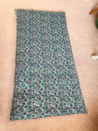 75” x 36” Twin Folding Foam Mattress.