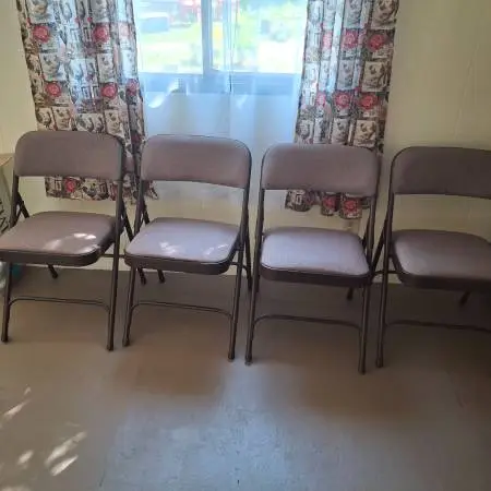 Folding chairs