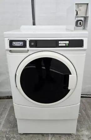 Maytag Coin Operated Coin Drop Front Load Commercial Washer !