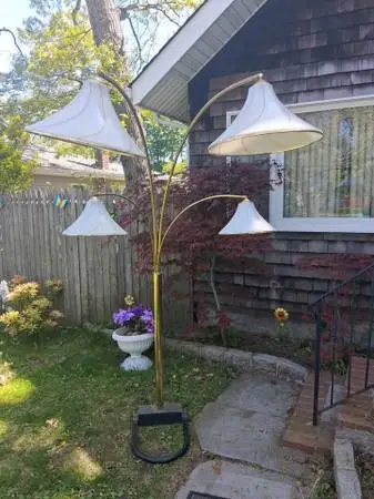 Four Way Telescopic Floor Lamp