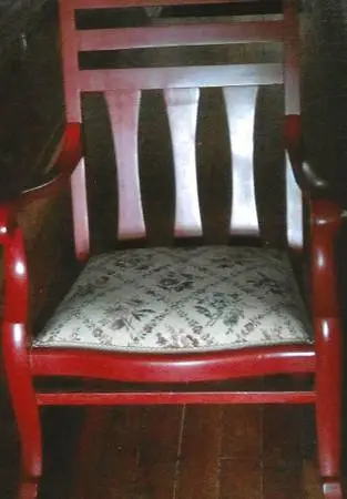 Small Red Rocking Chair
