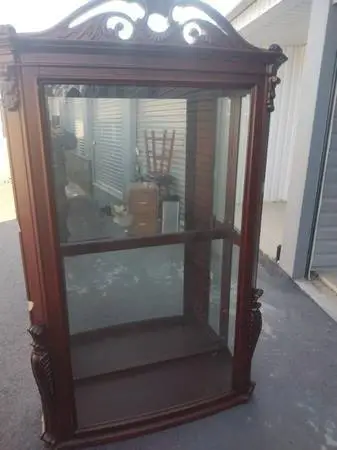 5 shelf china display