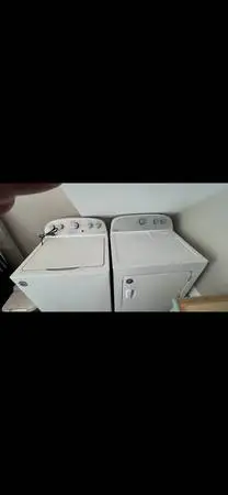 Whirlpool washer and dryer