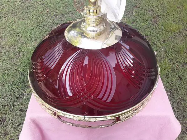Rare Vintage Budweiser Clydesdales Hanging Lamp