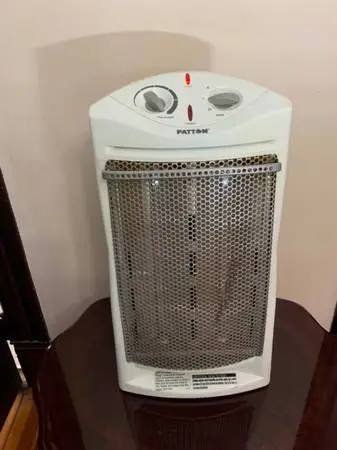 Patton 1500-Watt Electric Quartz Tower Heater - White