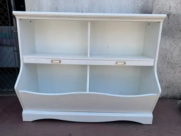 Gymax Kids Bookshelf Bookcase Baby Toy Organizer Shelf Children Storag