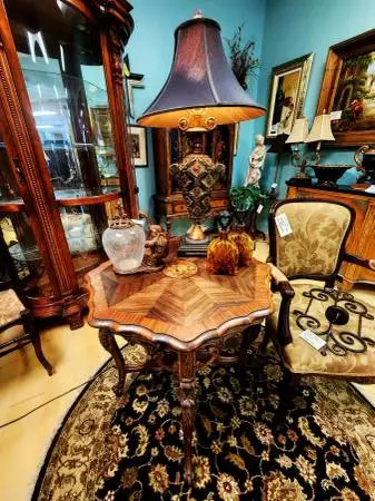 Louis XV Rococo Style Round Table-NOW