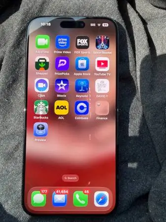 iPhone 15 pro max 256 gb blue - Verizon locked