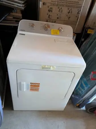 Maytag Wrinkle Prevent 7.0-cu ft Vented Electric Dryer ( White )
