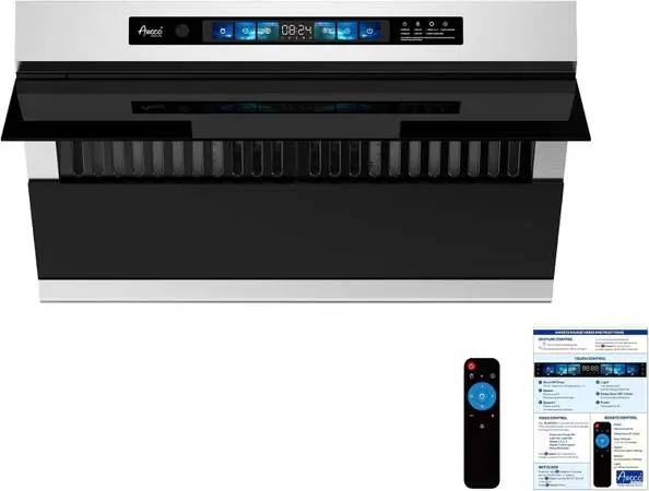 Dent 30 Under Cabinet 800 CFM Range Hood Side-Draft Design 6 Vent