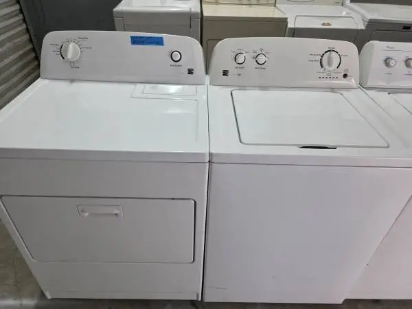 Kenmore washer and electric dryer set