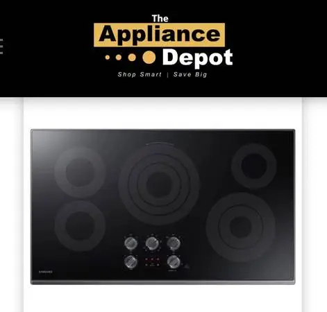 New Samsung Electric Cooktop