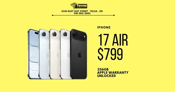 Iphone 17 Air -256gb Exclusive deals !!