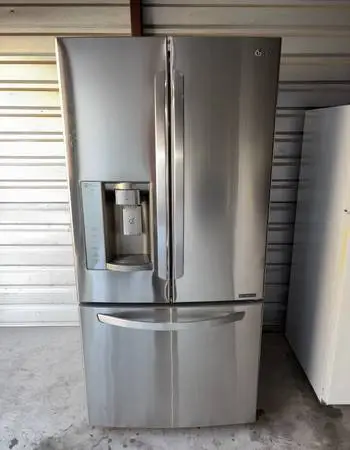 LG Stainless Steel Refrigerator And Freezer