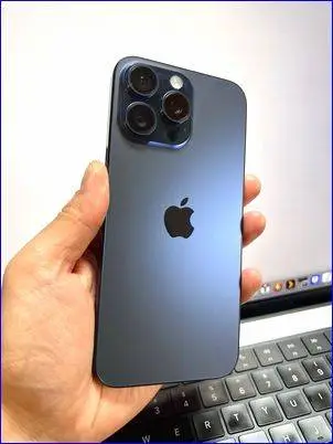 Apple iPhone 15 Pro Max – 512GB Blue Titanium