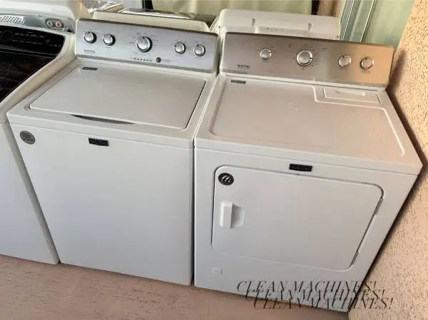Maytag Centennial Washer and Gas Dryer CLEAN MACHINES!
