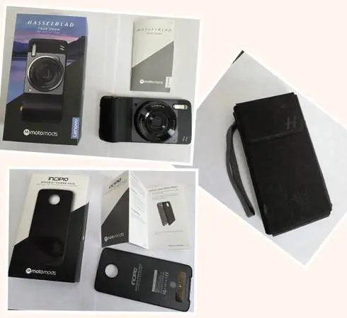 Motorola Moto Z Moto Mods-Zoom Camera, Battery, Case
