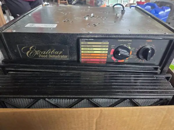 Excalibur dehydrator