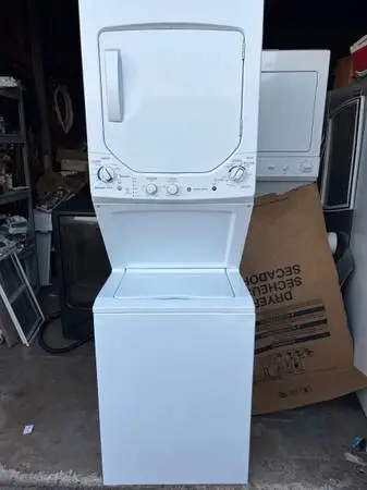 ge 24 in stack, washer and electric dryer combo