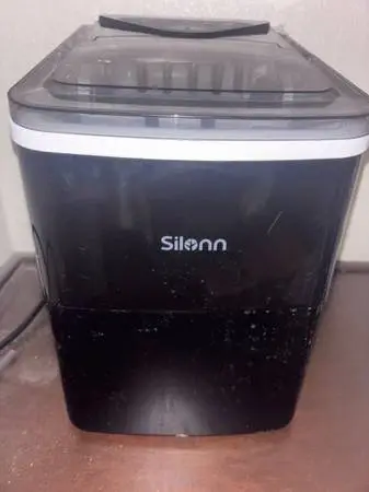 Silonn WiFi Ice Maker Countertop, 9 cubes ready in 6 mins ($30)