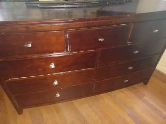 Living set and dresser excellent condition