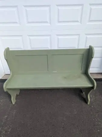 ANTIQUE CHURCH PEW