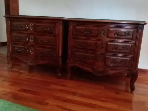 Henredon Dresser & Nightstands Set - Solid Wood
