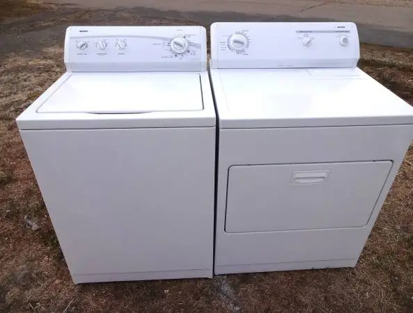 kenmore washer dryer set super capacity delivery available