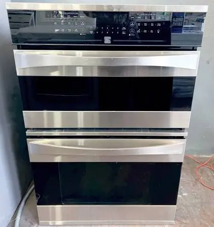 Kenmore Microwave Oven Built in Wall Combo , Stainless Steel 30 inch