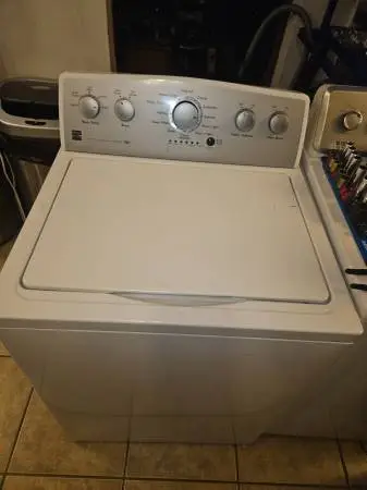 27 Kenmore washer, 4.3 cf stainless tub, lotsa options. Full rebuild.