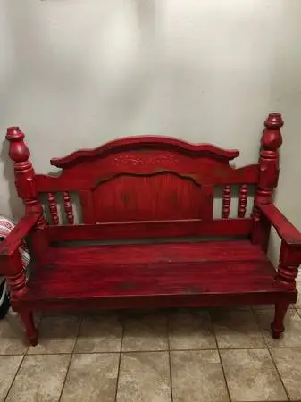 Entry way bench