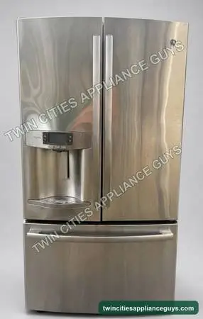 GE Profile 27.7 Cu Ft French-Door Refrigerator — Stainless — $450