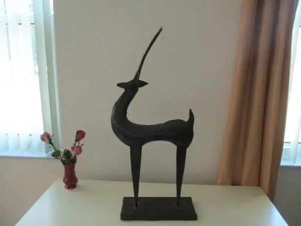 ANTELOPE METAL SCULPTURE