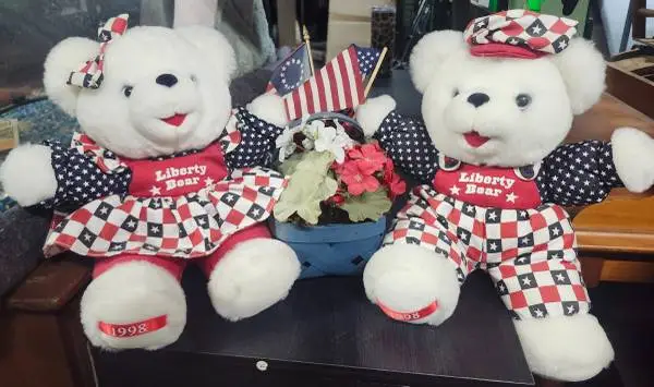 1998 Liberty Bear Plush Stuffed Animals