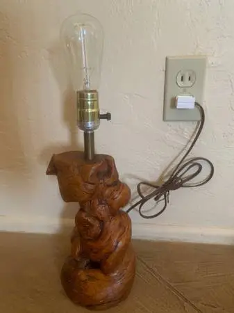 “Cypress Knee” Tree Root Lamp