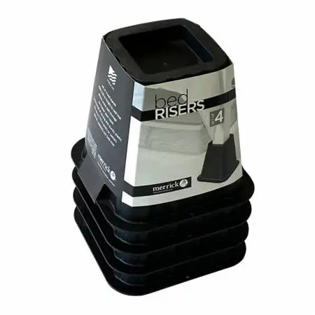 Bed Risers - Merrick brand  6 high