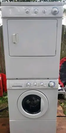 🌺SUPER NICE ALL ONE UNIT STACKABLE WASHERS AND DRYERS WITH WARRANTY