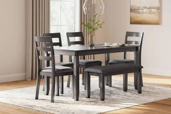 SIX PIECE DINING ROOM SETS IN THREE DIFFERENT STYLES