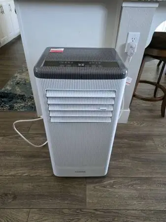 8000BTUs Portable Air Conditioner with Remote Control,350 Sq.Ft Max. 48dB Portab