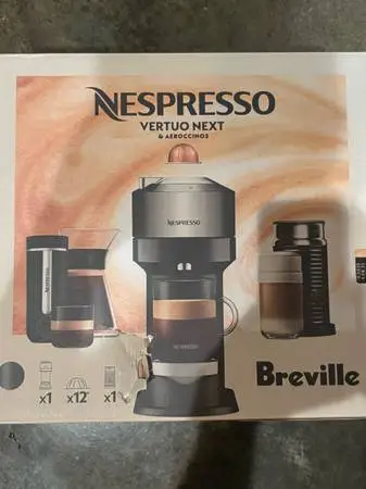 Brand New Nespresso Vertuo Next + Aeroccino3 Milk Frother