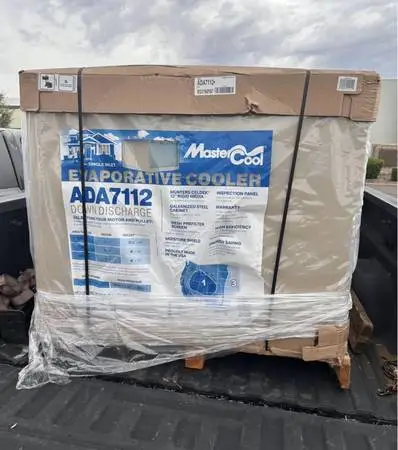 New 7000 CFM MasterCool Down Draft Evaporative Cooler