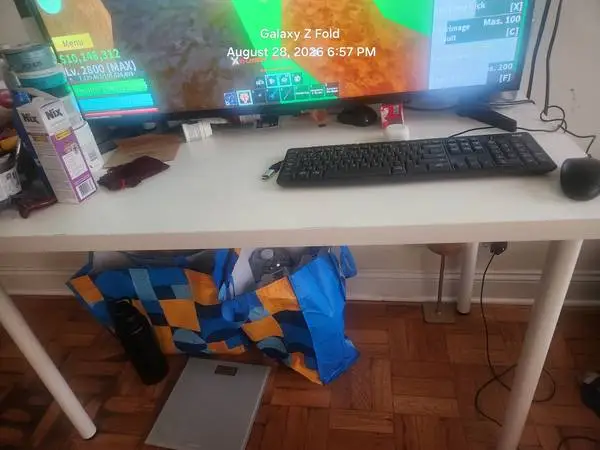 Moveout Sale - a big white table
